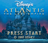 Atlantis - The Lost Empire (USA, Europe)